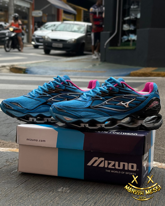 MIZUNO PRO 6 BLUE/PINK