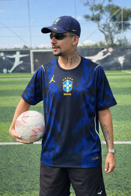 CAMISETAS DO BRASIL AZUL TAILANDESA